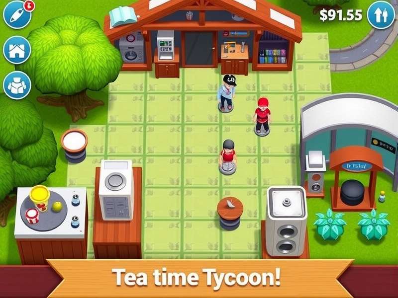 Tea Time Tycoon Game Screenshot